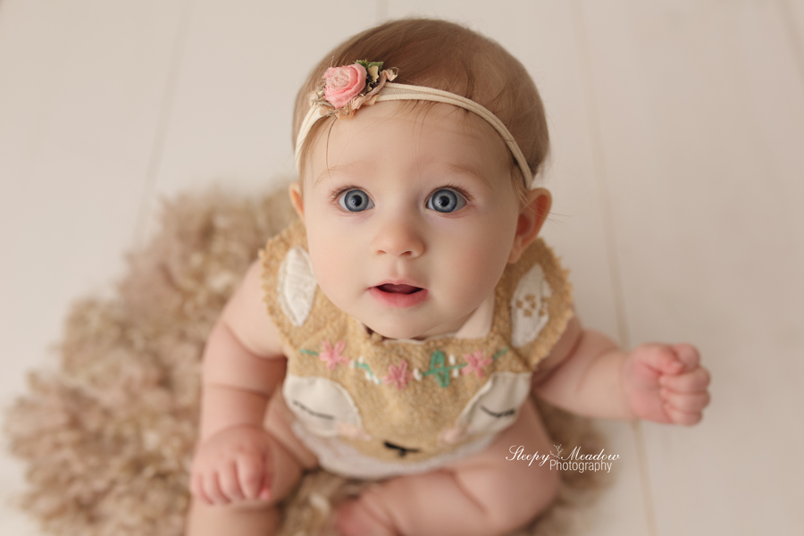 Adorable baby pictures taken by Holly of Sleepy Meadow Photography located in Waukesha, WI.