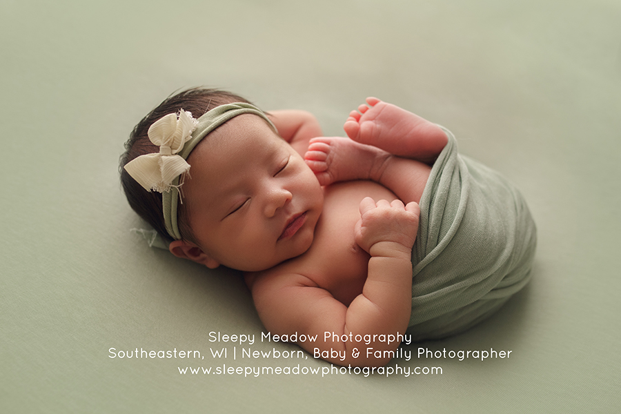 Professional newborn pictures by Sleepy Meadow Photography | Oconomowoc Baby Photographer
