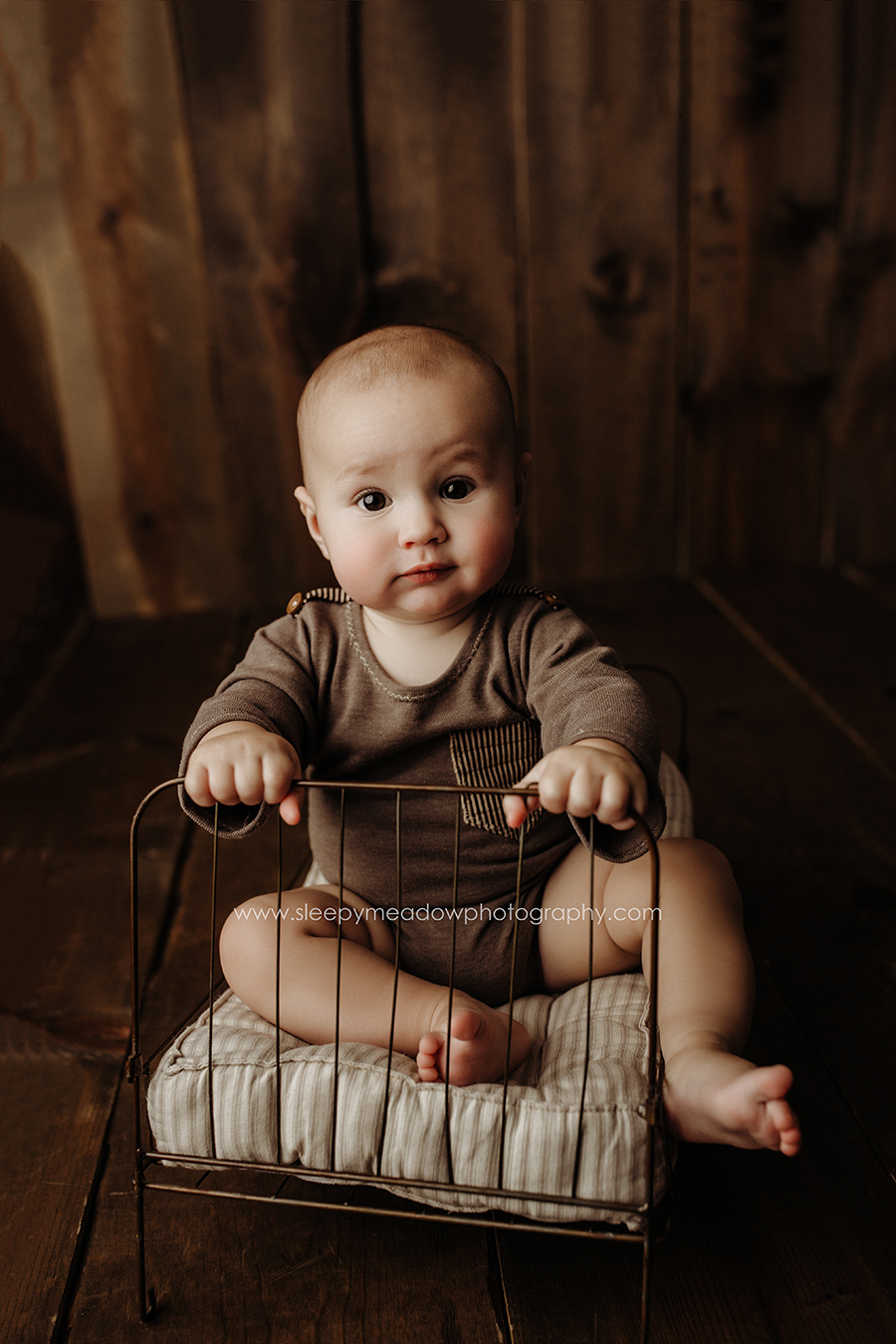 Baby boy 6 month photo shoot.